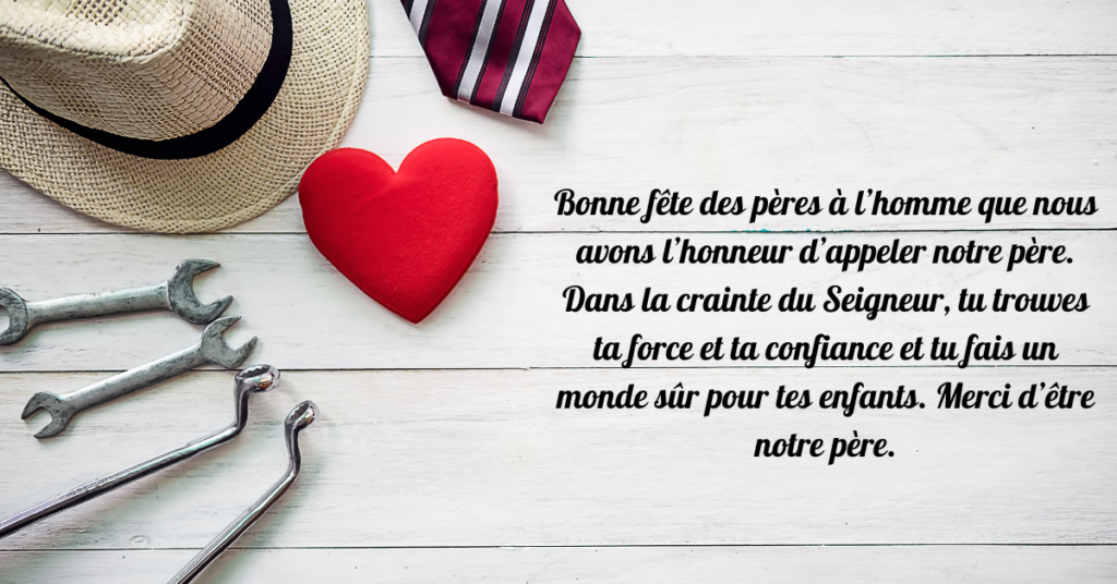 Messages chrétiens pour la fête des pères