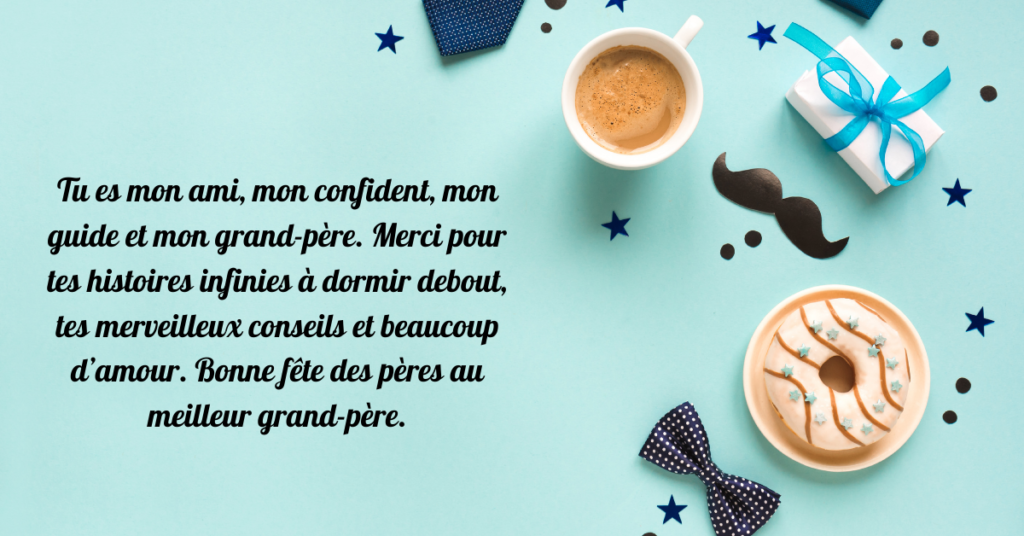 Messages de la fête des pères à grand-père