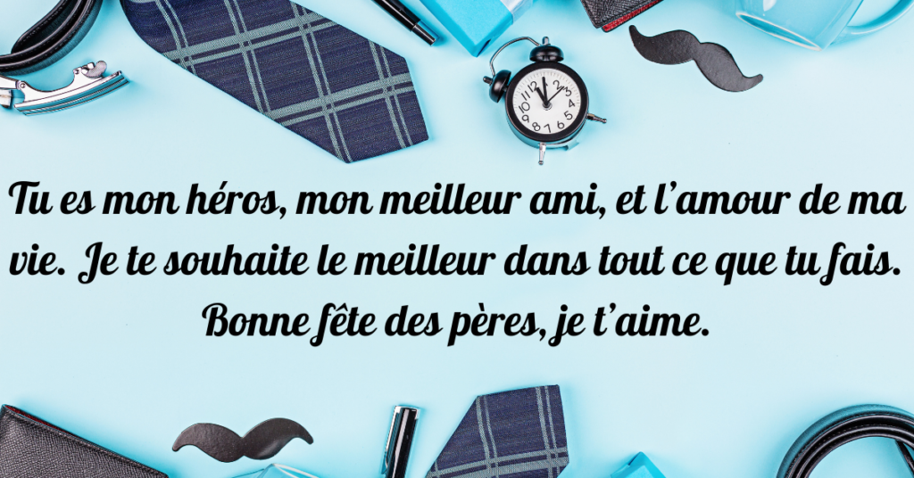 Messages de l’épouse au mari pour la fête des pères