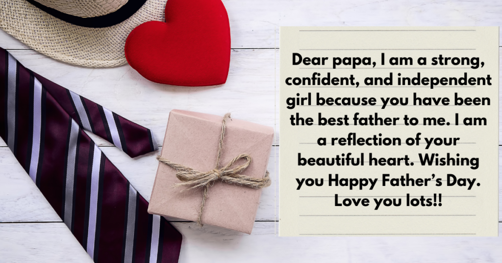 Fathers Day Messages from Daughter