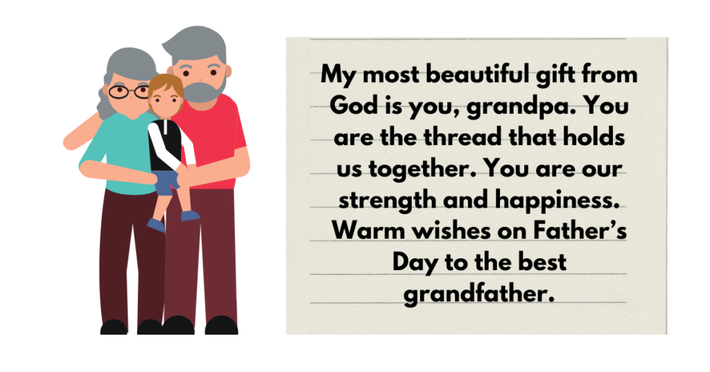 Father's Day Messages to Grandpa