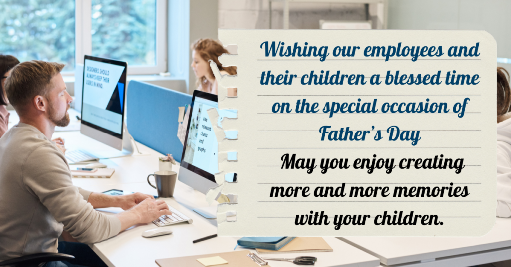 Fathers Day Messages for Employees