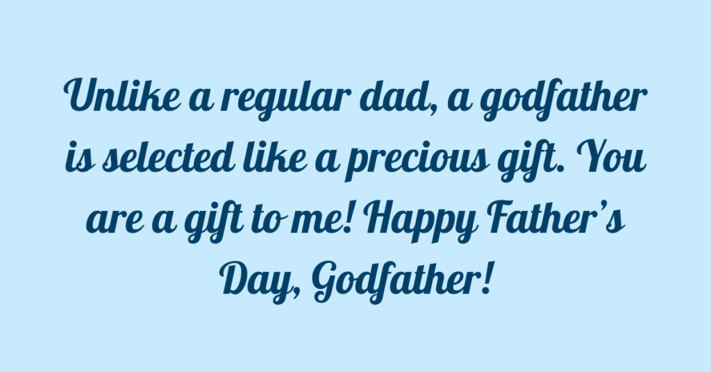 Fathers Day Messages for Godfather